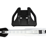 The Stomp-Toss product in its disassembled state.  Arms folded and separated from the base.